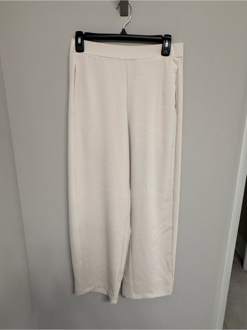 NWOT Melloday Wide-Leg Dress Pants - Cream